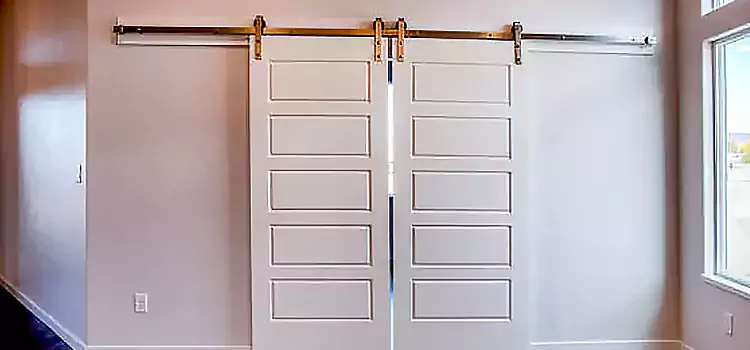 Glass Barn Door with Installation Hardware Kit Waco